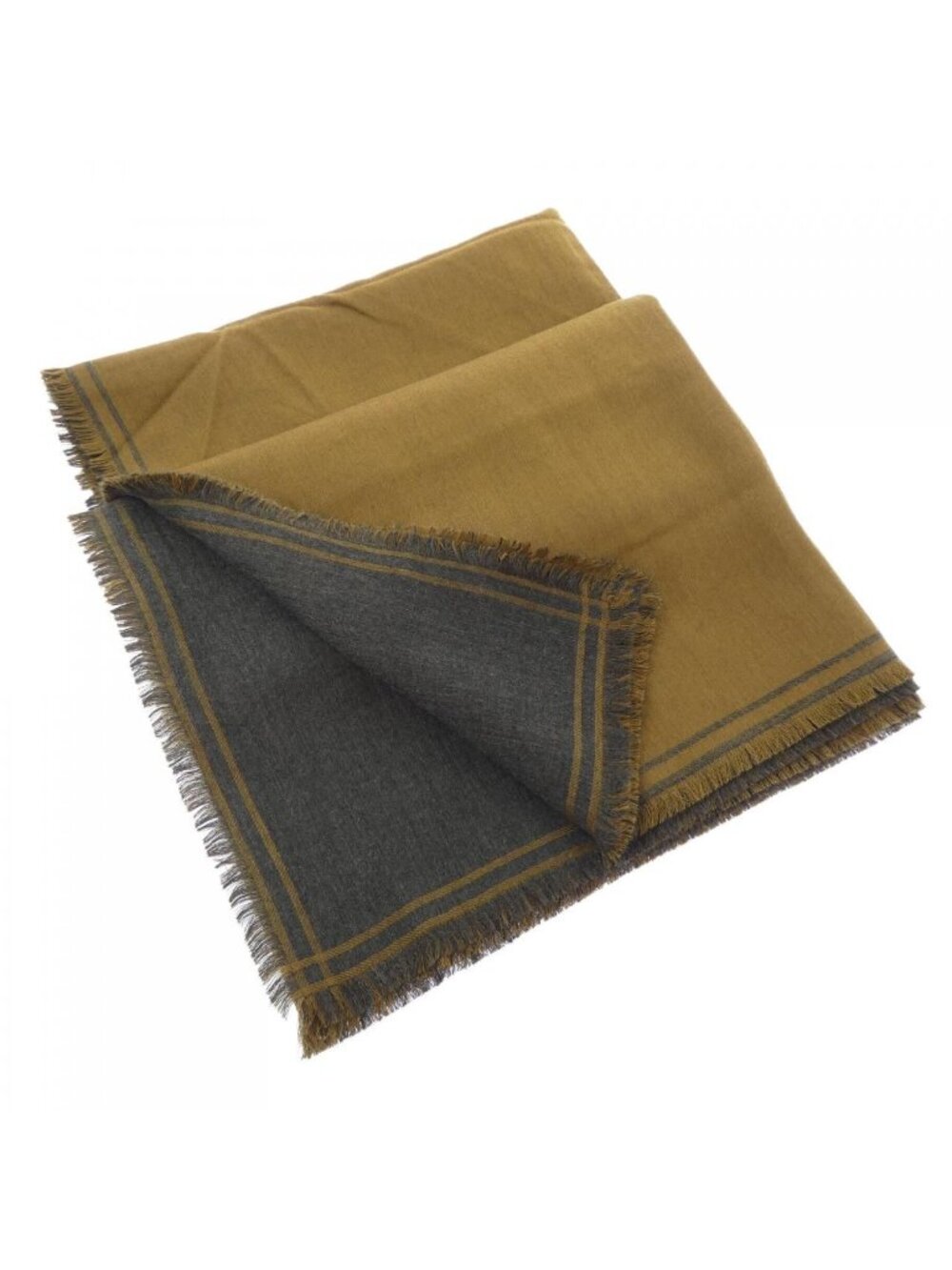 Hermes Stole Scarf Brown